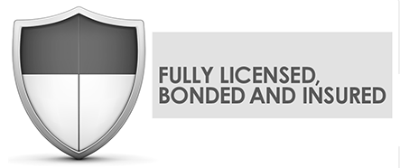 licensed, bonded, insured