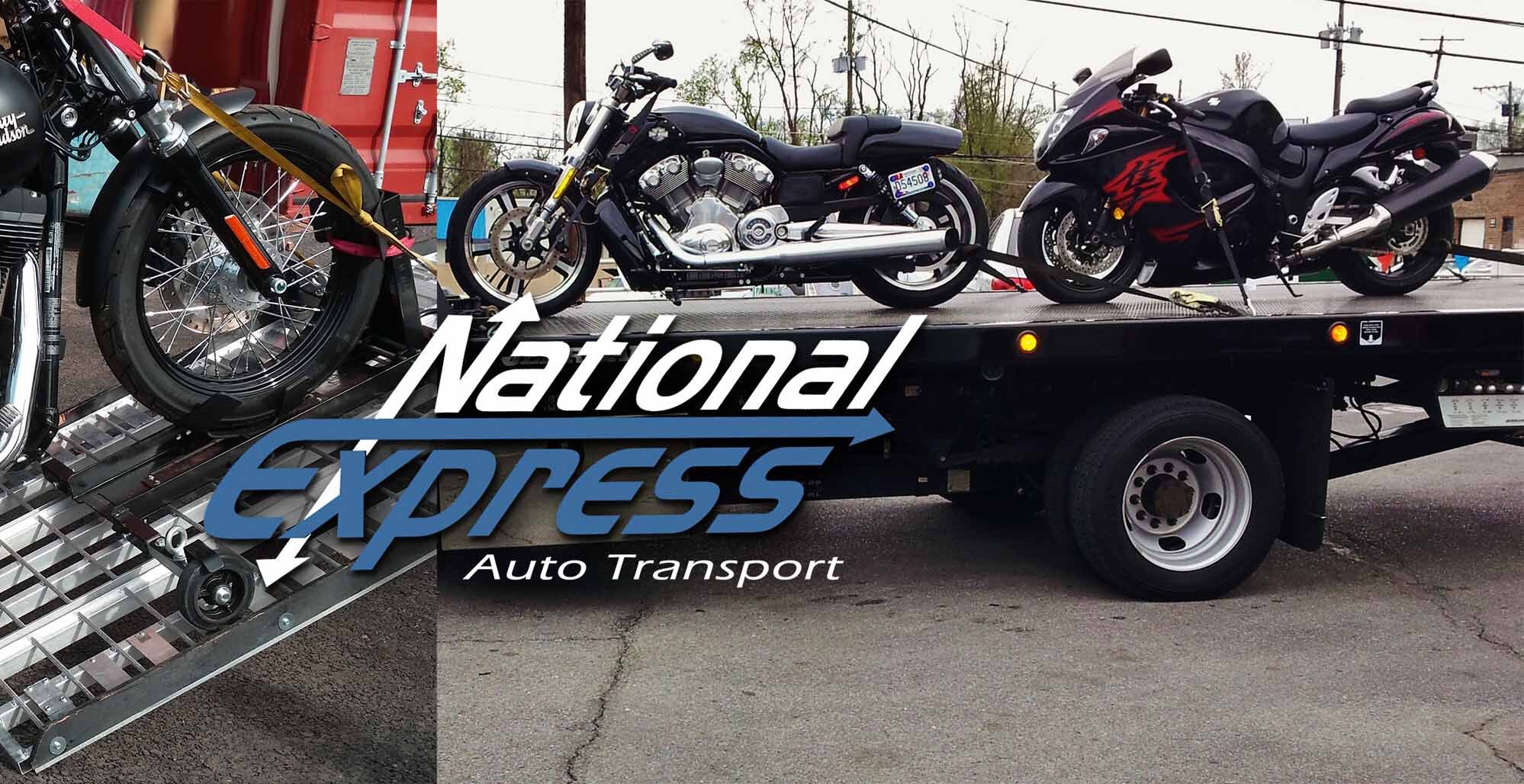 national express motorcycle shipping