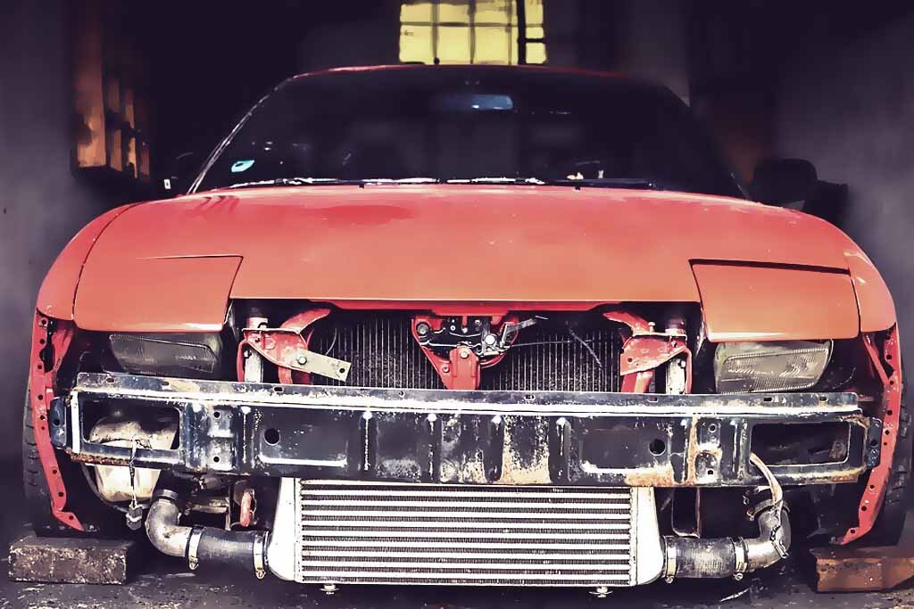 inoperable auto transport vehicle example project car