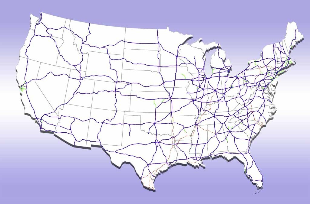 The 5 Longest Interstates and How They Were Built