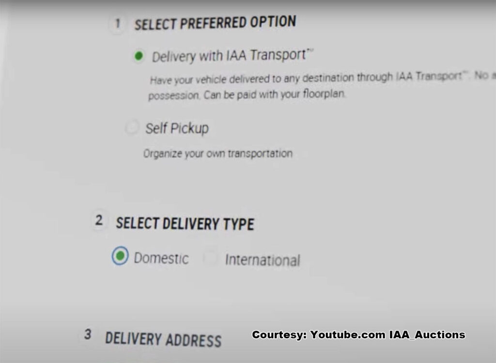 IAA Car shipping Ship a Car From Insurance Auto Auctions NX