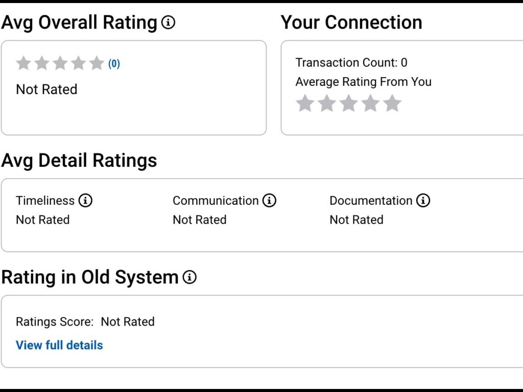 zero raiting carrier